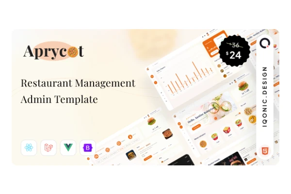 aprycot-restaurant-management-admin-template