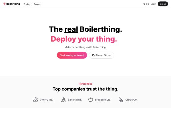 Boilerthing boilerthing