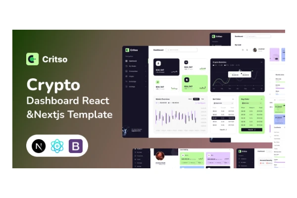 critso-crypto-dashboard-react-nextjs-template