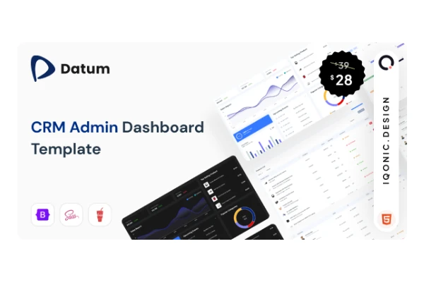 datum-crm-admin-dashboard-template