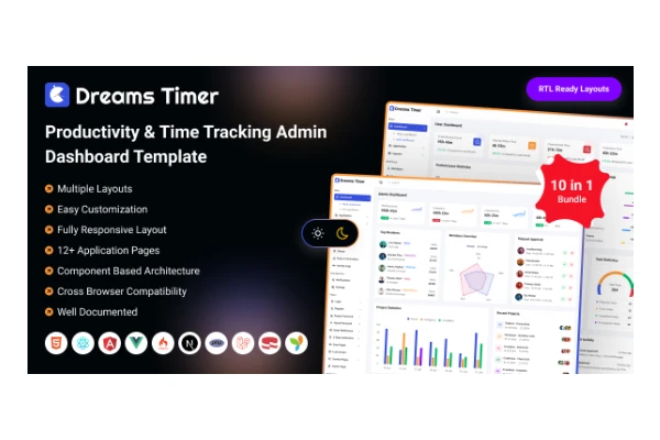 dreams-timer-admin-template