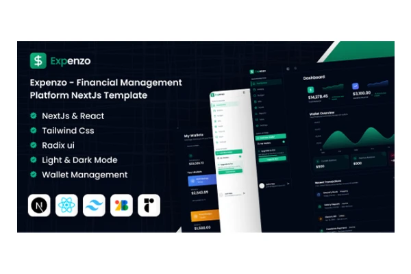 expenzo-financial-management-platform-nextjs-admin-template