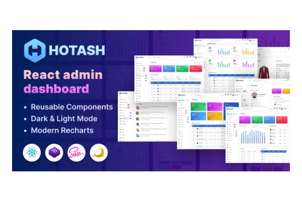hotash-react-admin-dashboard-template