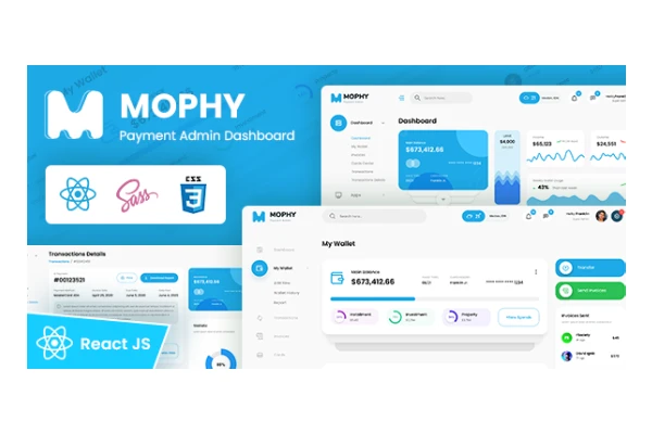 mophy-payment-react-admin-dashboard-template