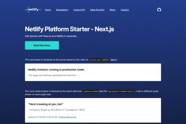 next-platform-starter