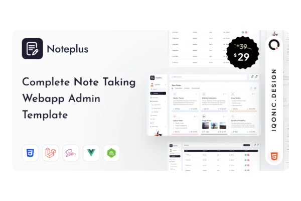 noteplus-note-taking-admin-template