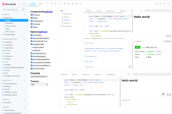 Live Preview Sandpack Vue 3