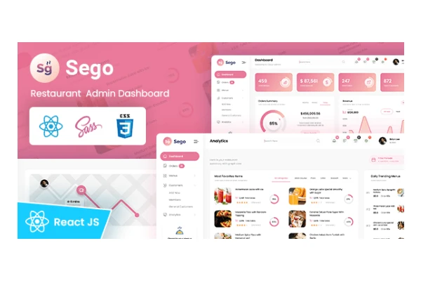 sego-restaurant-react-admin-dashboard-template