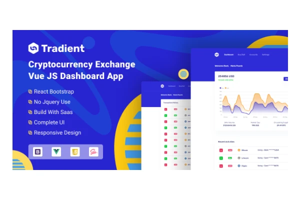 tradient-cryptocurrency-exchange-vue-app