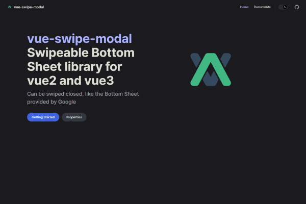 vue-swipe-modal